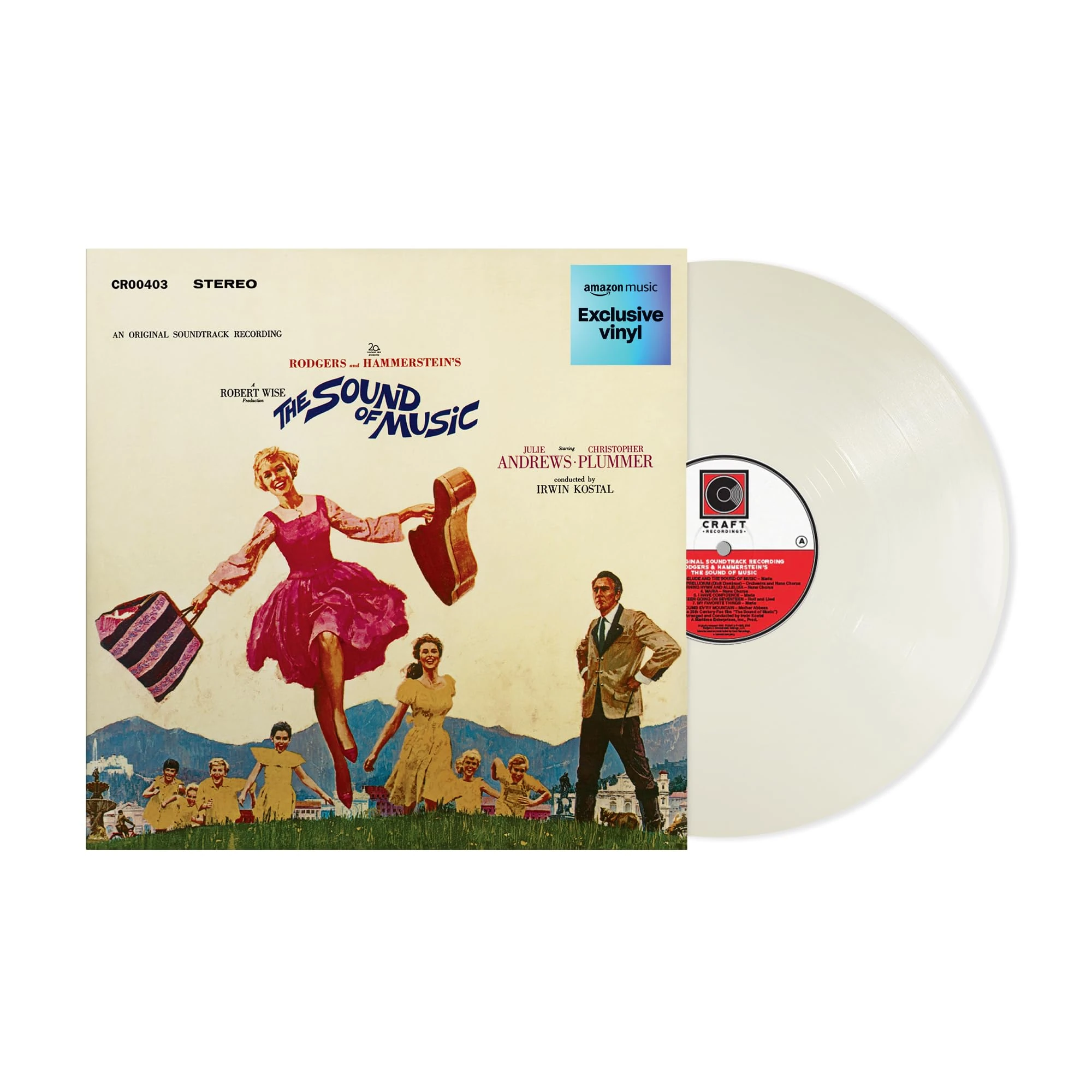 The Sound Of Music (Amazon Exclusive Opaque White Vinyl) [VINYL]
