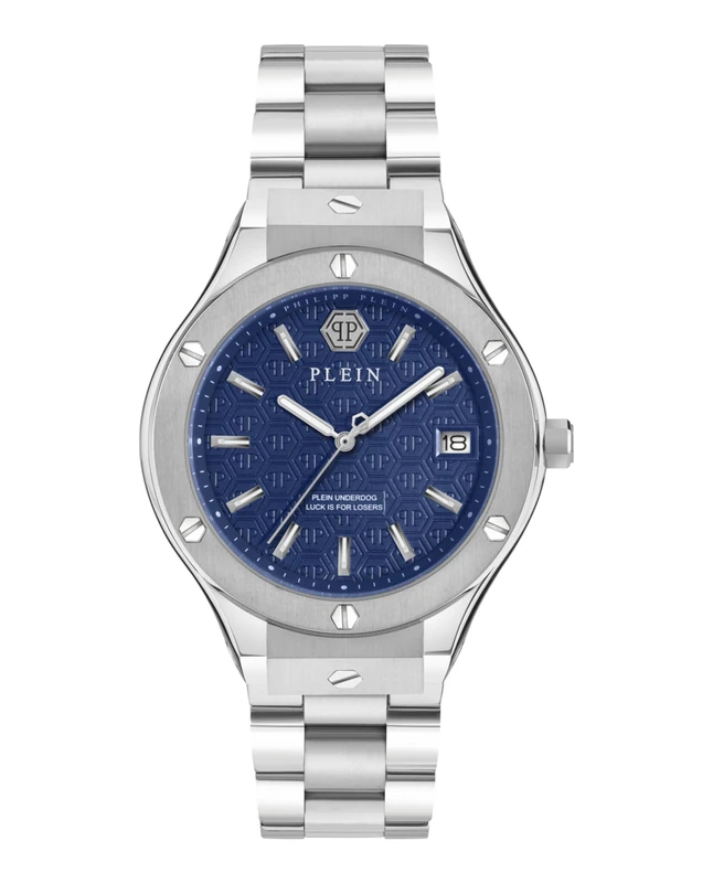 Philipp Plein Men's Analogue Quartz Watch with Stainless Steel Strap PWUFA0425