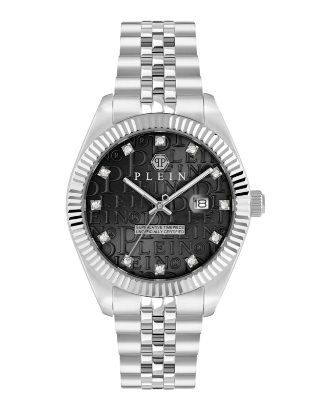 Philipp Plein Men Date Superlative Analogue Quartz Watch