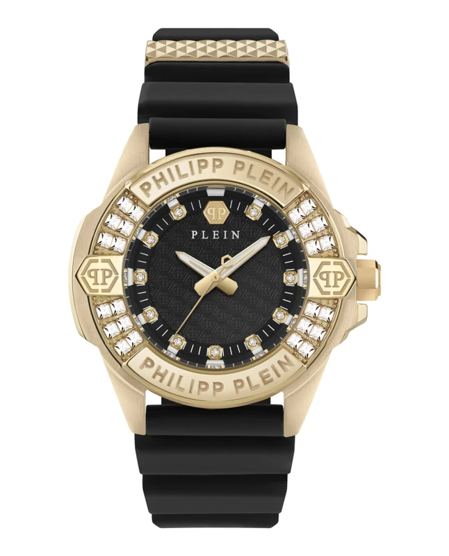 Philipp Plein PWOFA0225 Women's Gold and Black Quartz Watch