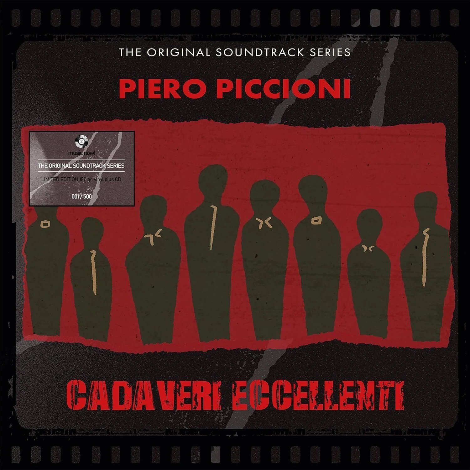 Cadaveri Eccellenti - Original Soundtrack (Numbered Edition) (Transparent Red Vinyl) [VINYL]