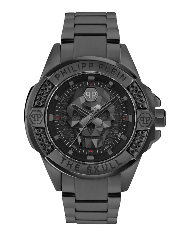 Philipp Plein Men's Analogue Quartz Watch with Stainless Steel Strap PWAAA3025