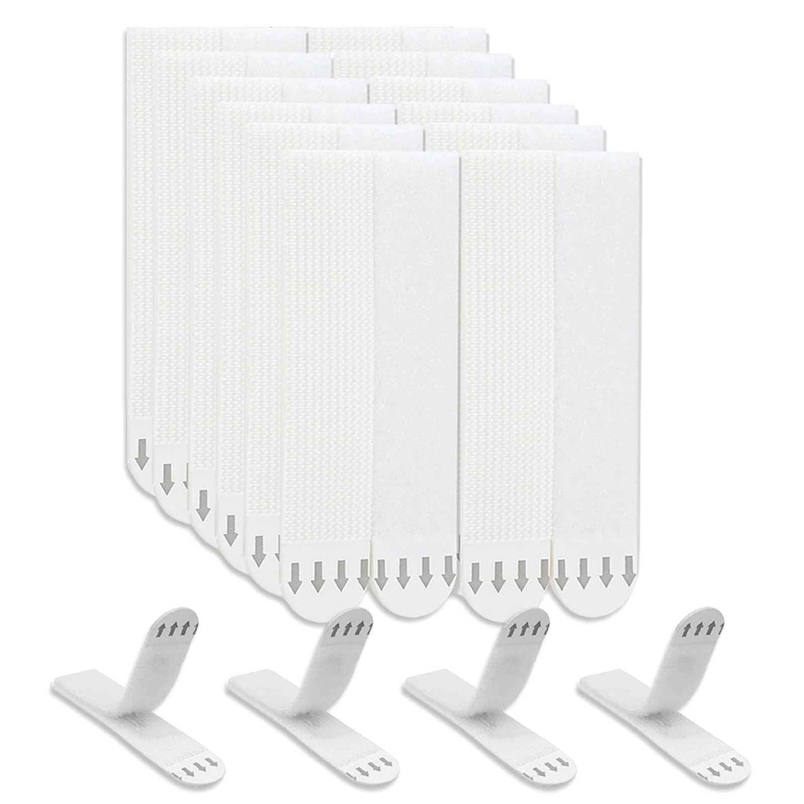 flintronic Heavy Duty Picture Hanging Strip, 24 Pairs(48 Strips) Damage Free Adhesive Mounting Strips, Photo Frame Stickers, Picture & Frame Hanging Strip for Pictures Frames Mirrors Wall Hanger