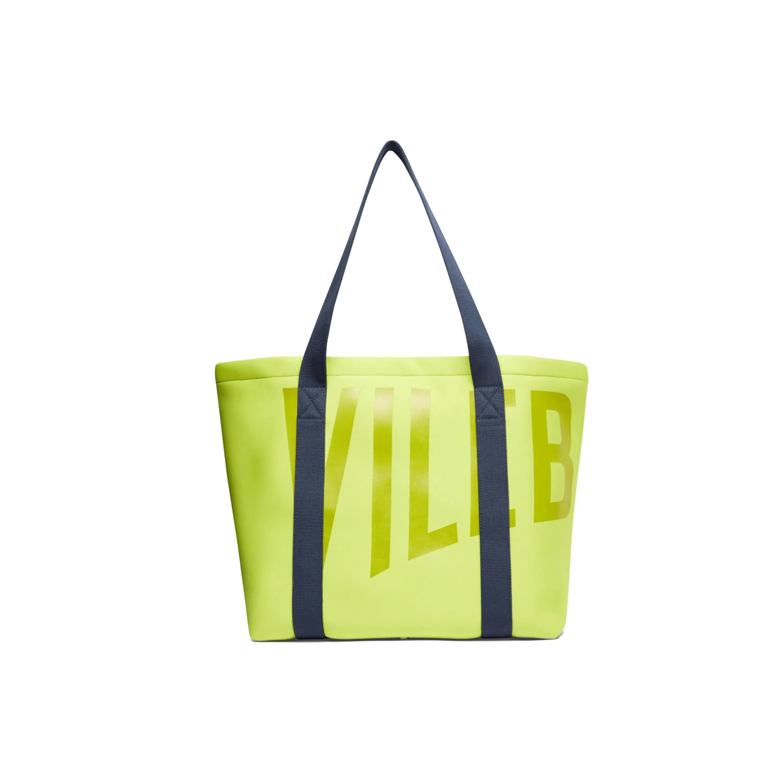 Vilebrequin, Large Neoprene Beach Bag Solid, T.U., Chartreuse