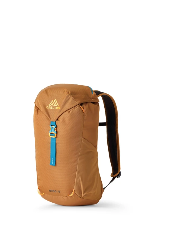 Gregory Essential Hiking - Nano 16 - Casual Backpack, 48 cm, 16 L, 0.36 KG, Lightweight day backpack, Reservoir Compatible, Colorful backpack, Brown (Moab Tan)