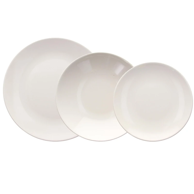 Tognana Natural Love 18-Piece Dinner Set for 6 People, Stoneware, Beige