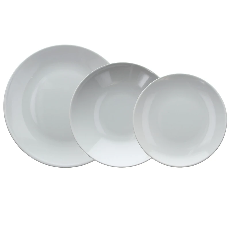 Tognana Natural Love 18-Piece Dinner Set for 6 People, Stoneware, Grey