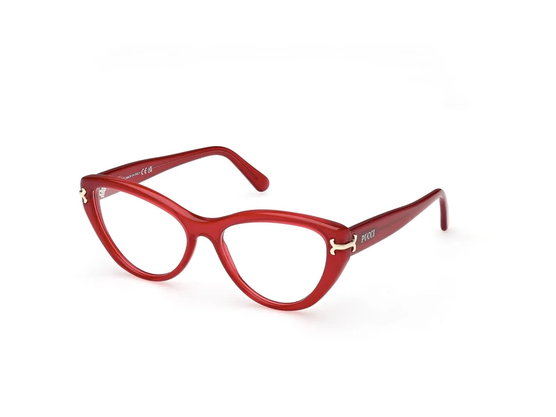 Emilio Pucci Ep5256 Lunettes de Soleil, Shiny red, 54
