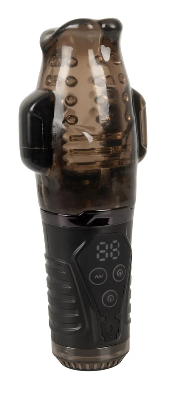 You2Toys Stroker Sucking Masturbator Black 21.7 cm
