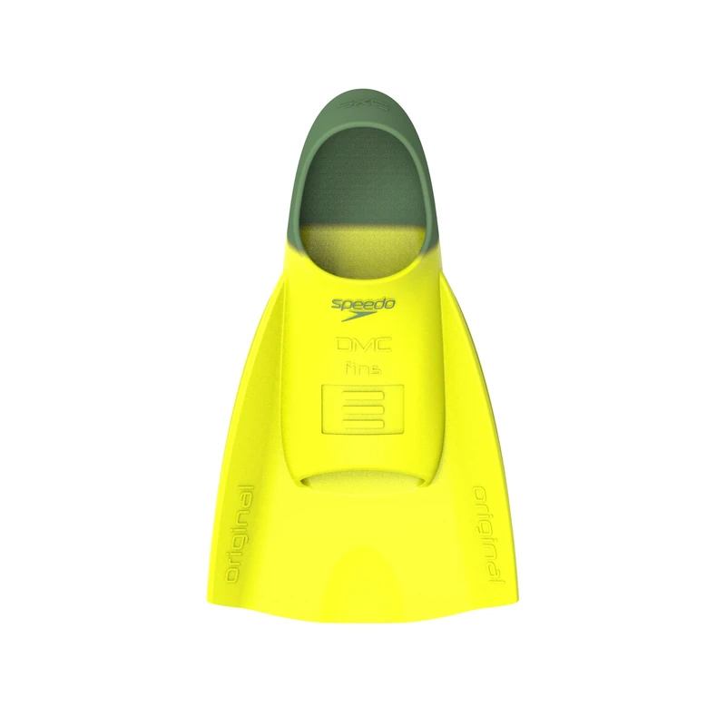Speedo Unisex-Adult DMC Original Fin | All-Purpose Silicone Fin, YELLOW, 2XS