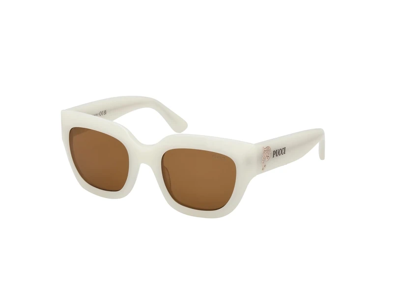 Emilio Pucci Ep0215 Sunglasses, White, 51/22/140