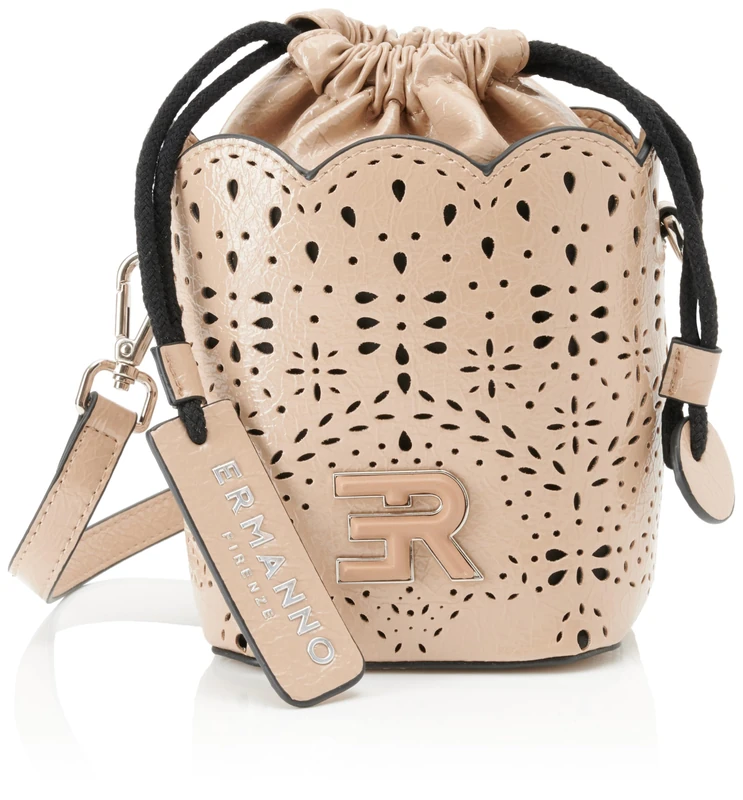 Ermanno Firenze Unisex's Terra Handbag, Sand, XS