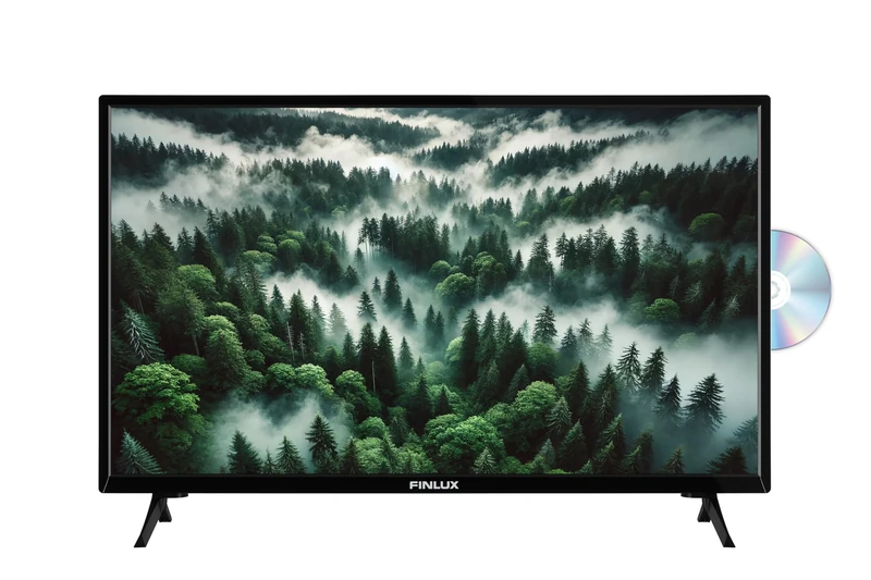 Finlux 32MF25D 32 inch FHD, Smart, Built in DVD/CD Player, Linux, HDR10, Dolby Audio, DTS Virtual X, DTS HD, Netflix, Freeview Play, 2025 [Energy Class E]