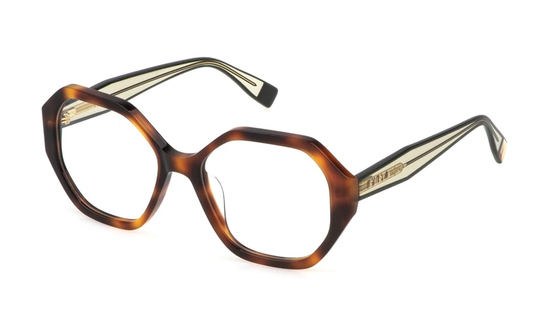 Furla Women's Vfu829 Sunglasses, Shiny Dark Havana, UK 40