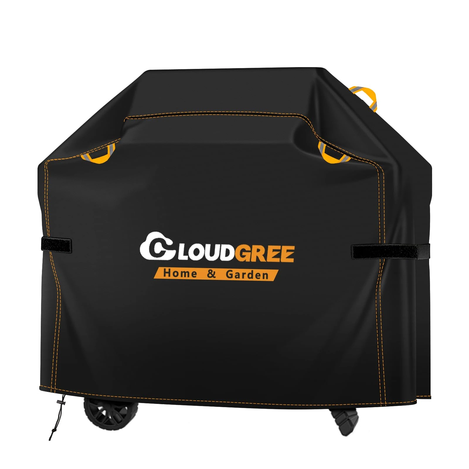 BBQ Gas Grill Cover, Cloudgree Oxford Fabric Barbecue Cover for Outdoor Grill, Waterproof, Rip-Proof, UV & Fade Resistant, BBQ Cover for Weber, Brinkmann, Char-Broil (170 x 61 x 122 cm)