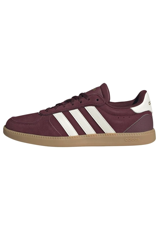 adidas Women's Breaknet Sleek Shoes, Shadow red/Off White/Gold met., 5 UK