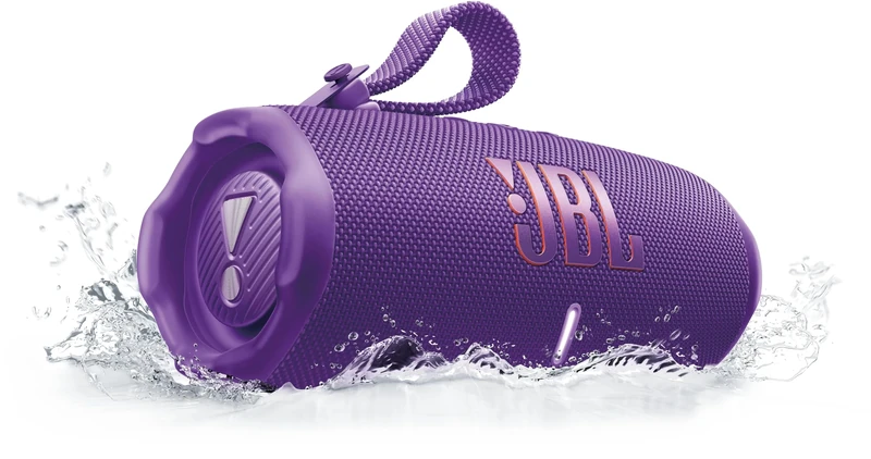 JBL Charge 6, Wireless Portable Bluetooth Speaker, 28 Hours of Playtime, IP68 Waterproof, Dustproof and Drop-Proof, Pro Sound with AI Sound Boost, Auracast Multi-Speaker Connection, Purple