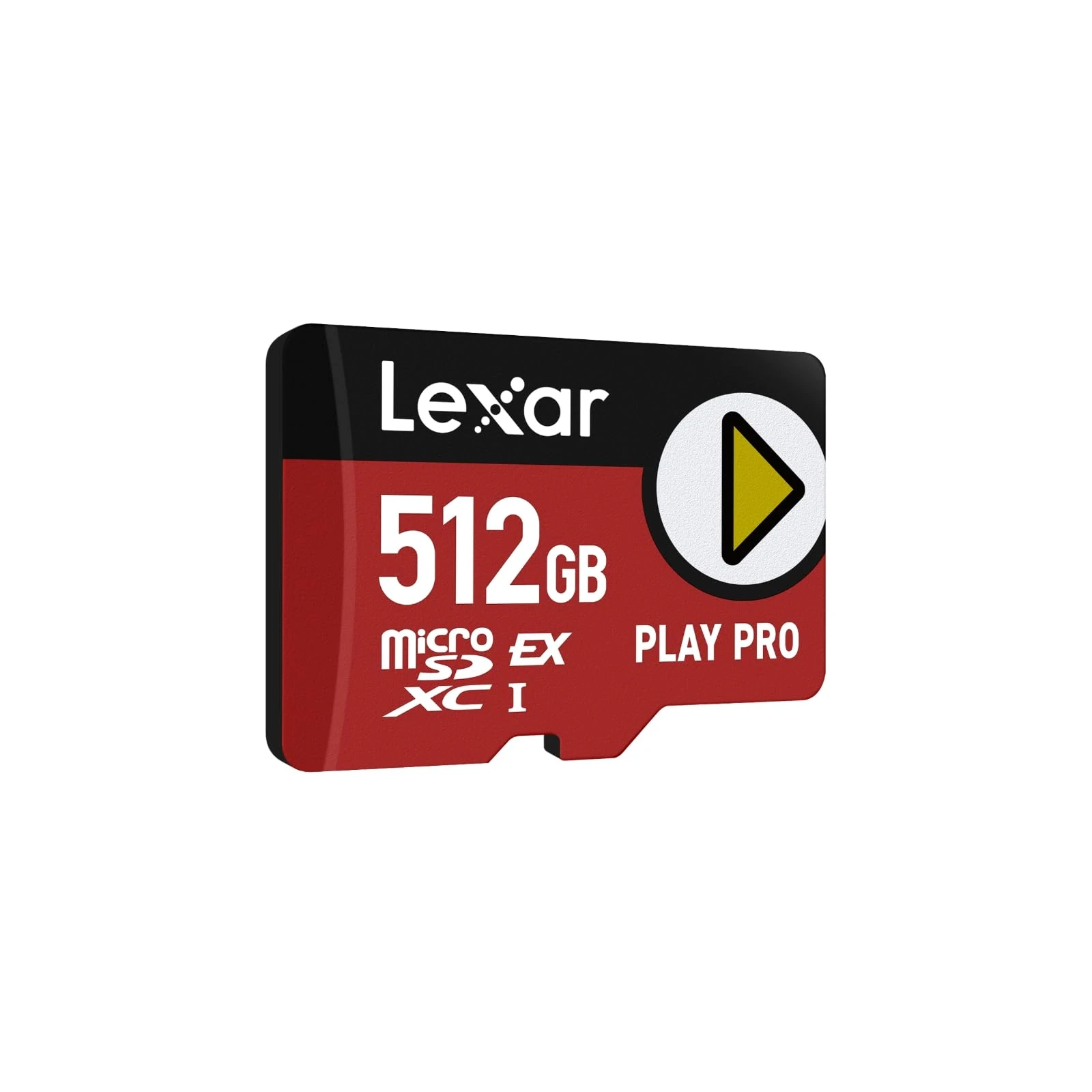 Lexar PLAY PRO MicroSDXC Express Card 512GB, up to 900MB/s Read, 600MB/s Write, Gaming-Optimized, A2, 4K, High-Speed Micro SD Memory Card for Handheld Consoles, Switch, Portable Gaming Device