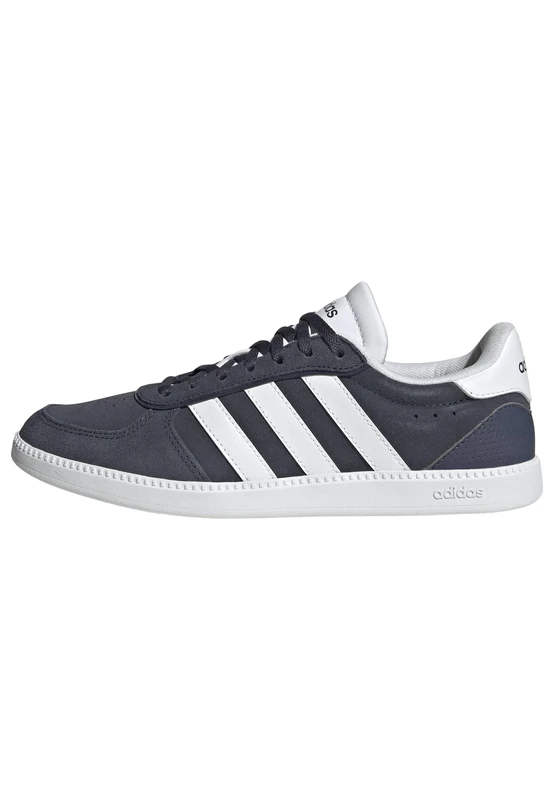 adidas Women's BREAKNET Sleek Shoes, Shadow Navy/FTWR White/core Black, 4 UK