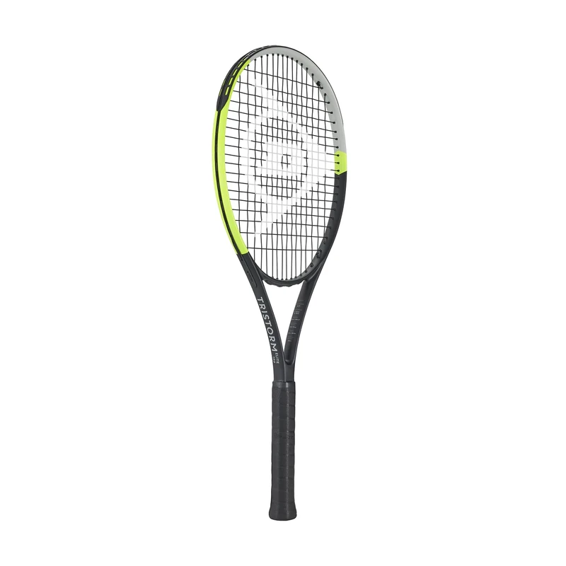 DUNLOP Tennis Racket TRISTORM ELITE 100, Grip Size 3, Black/Green/Silver