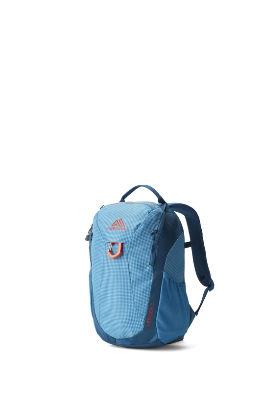 Gregory Youth Hiking - Wander 8 - Kids Hiking Backpack, 36 cm, 8 L, 0.30 KG, Breathable Padded Backpanel, Safety Whistle, Hydration Compatible, Blue (Pacific Blue)