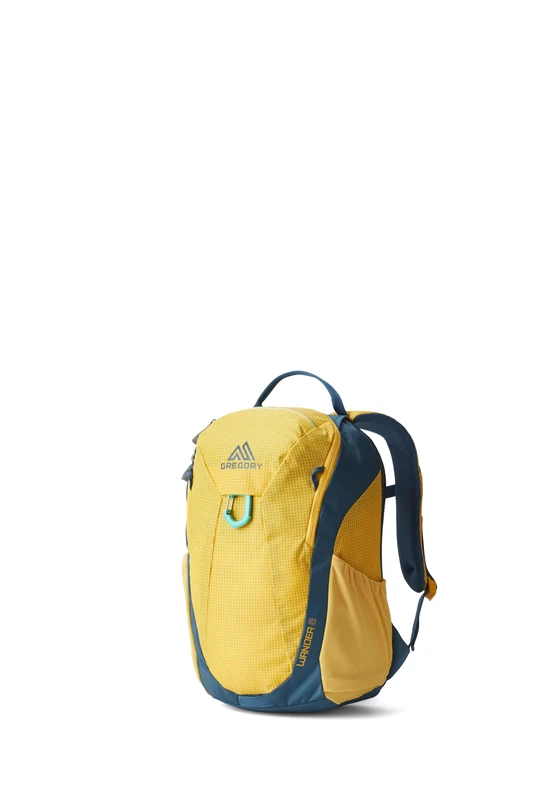 Gregory Youth Hiking - Wander 8 - Kids Hiking Backpack, 36 cm, 8 L, 0.30 KG, Breathable Padded Backpanel, Safety Whistle, Hydration Compatible, Yellow (Aqua Yellow) - Image 1