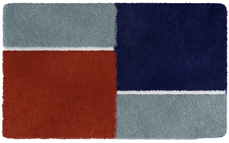 BATEX Enema Bath Mat 60 x 100 cm Red/Blue - Image 1