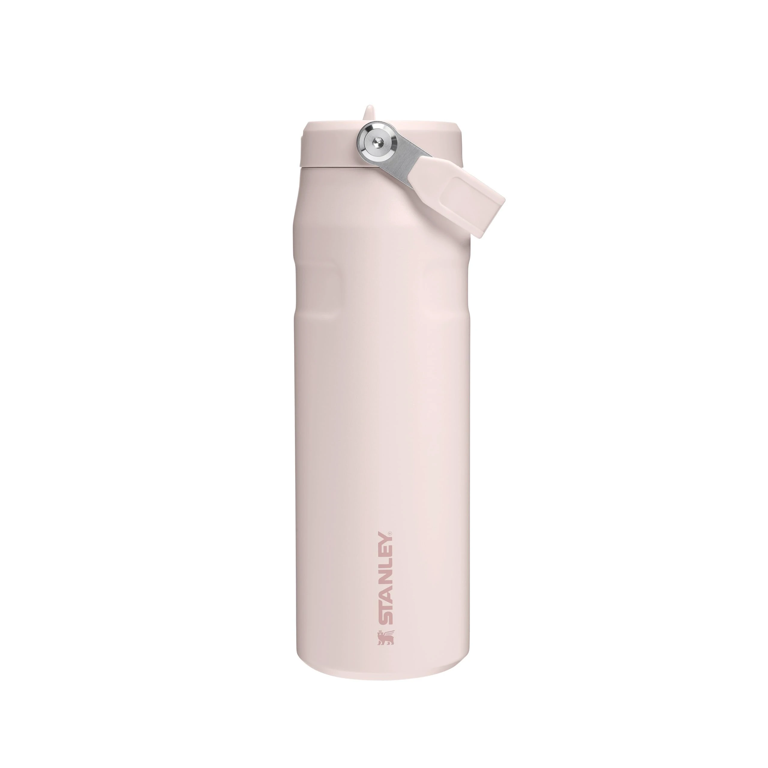 Stanley Flip Straw 2.0 Sports Water Bottle with Straw 0.7L - 10 Hours Cold - 3 Days Iced - Stainless Steel - BPA Free - Leak Resistant - Fits in Cup Holder - Dishwasher Safe - Rose Quartz