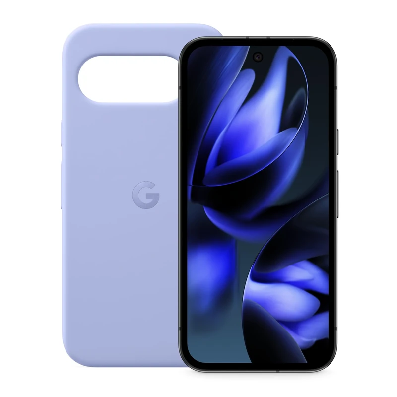 Google Pixel 9a – Unlocked Android Smartphone with AI Camera, All-day Battery and Powerful Security – Obsidian, 256GB + Pixel 9a Case – Iris