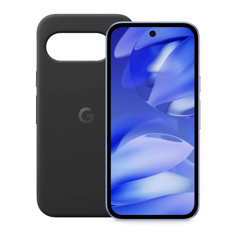 Google Pixel 9a – Unlocked Android Smartphone with AI Camera, All-day Battery and Powerful Security – Iris, 128GB + Pixel 9a Case – Obsidian