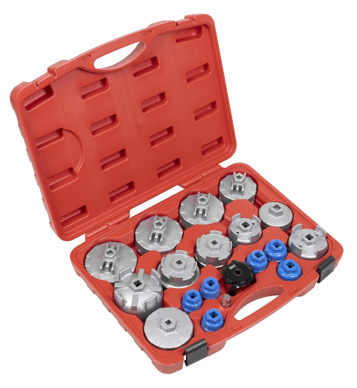 Sealey 19pc Oil Filter Cap Wrench Set - VS7013