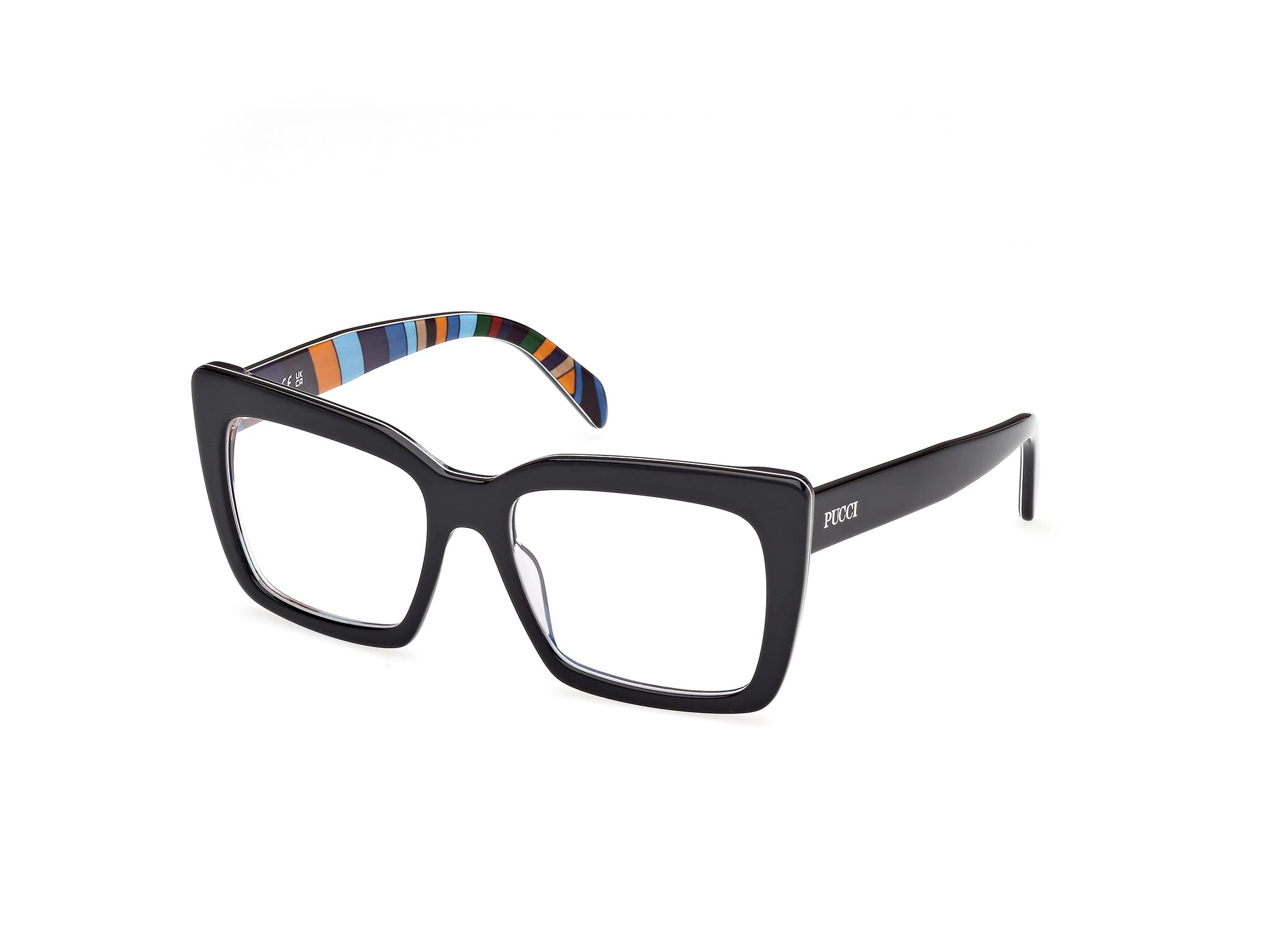 Emilio Pucci Ep5261 Lunettes de Soleil, Black/Other, 54