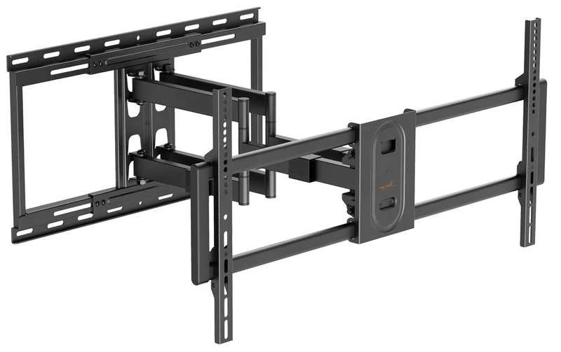 my wall Pivoting TV Wall Mount up to 100 Inches - HP43L, TV Bracket Swivelling for 43-100 Inches (109-254 cm), Maximum Load 80 kg, Tilt and Rotate, Variable Wall Clearance