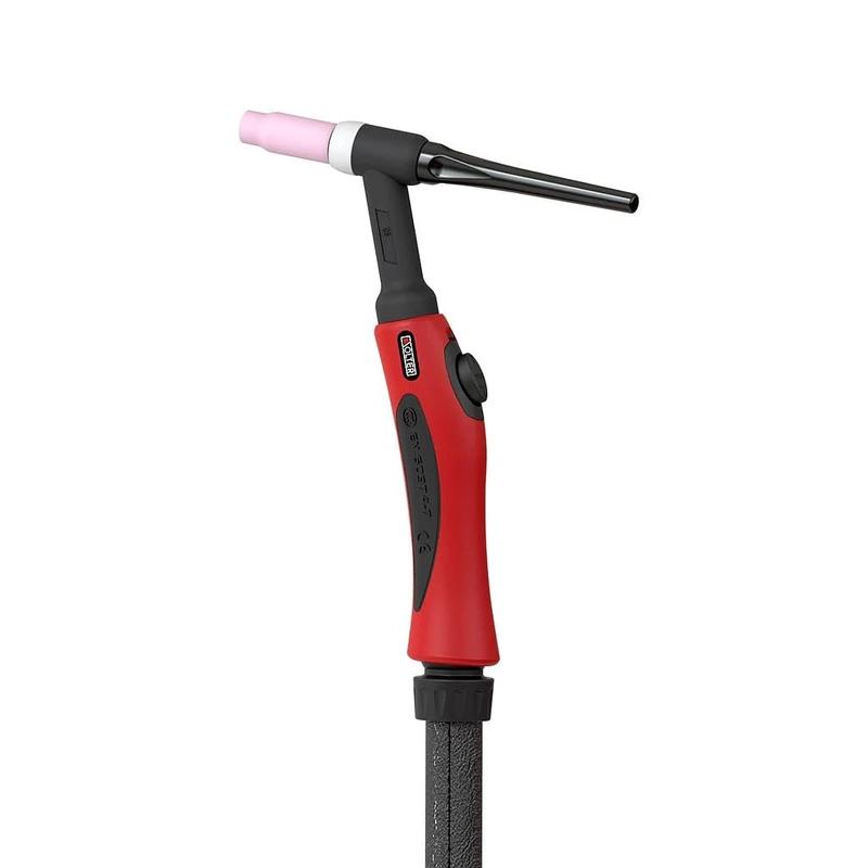 TIG Torch 4M SR-9 10-25 Solter – Compact and Light, 110A DC, Ergonomic Grip Handle, 4M Flexible Cable, DINSE 10-25 Connector, High Precision