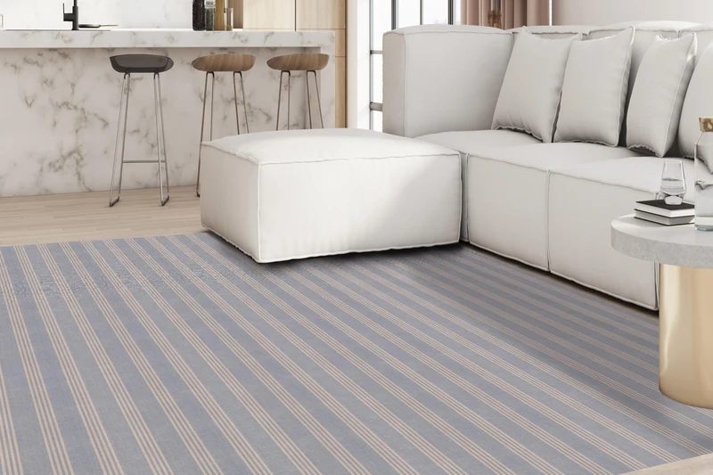 VINILIKO, Angelina Printed Vinyl Rug, Non-Slip PVC for Kitchen or Living Room, Washable, 100 x 133 cm