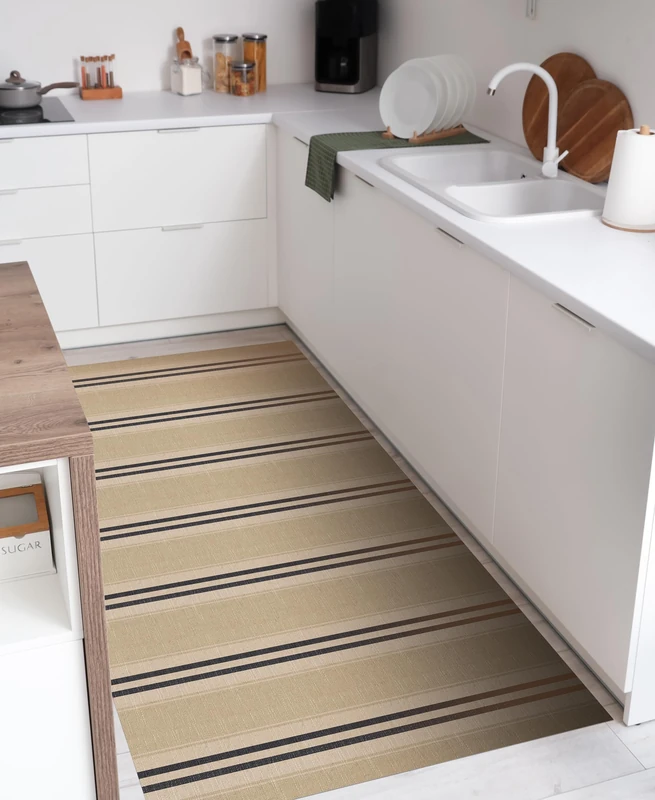 VINILIKO Rug, 2.8mm thick phthalate free vinyl, Multicoloured, 66x250 cm - Image 1