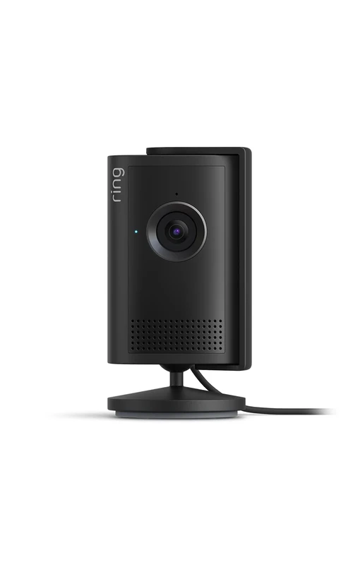 Ring Indoor Camera Plus (newest gen)| Plug-In Security Camera | Retinal 2K, 4x Enhanced Zoom, Low-Light Sight, Manual Lens Cover | 30-day free trial of Ring Subscription Plan