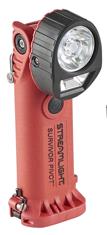 Streamlight 91820 Survivor Pivot 325 Lumen ATEX Zone 0 Dual Beam Torch with Battery Holder Orange - Image 1