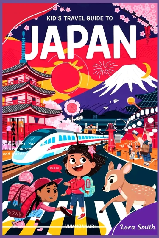 Kid’s Travel Guide To JAPAN: "Discover Ninjas, Cherry Blossoms, and High-Speed Adventures! A Fun-Filled Journey Through Japan’s Magic and Wonders!"