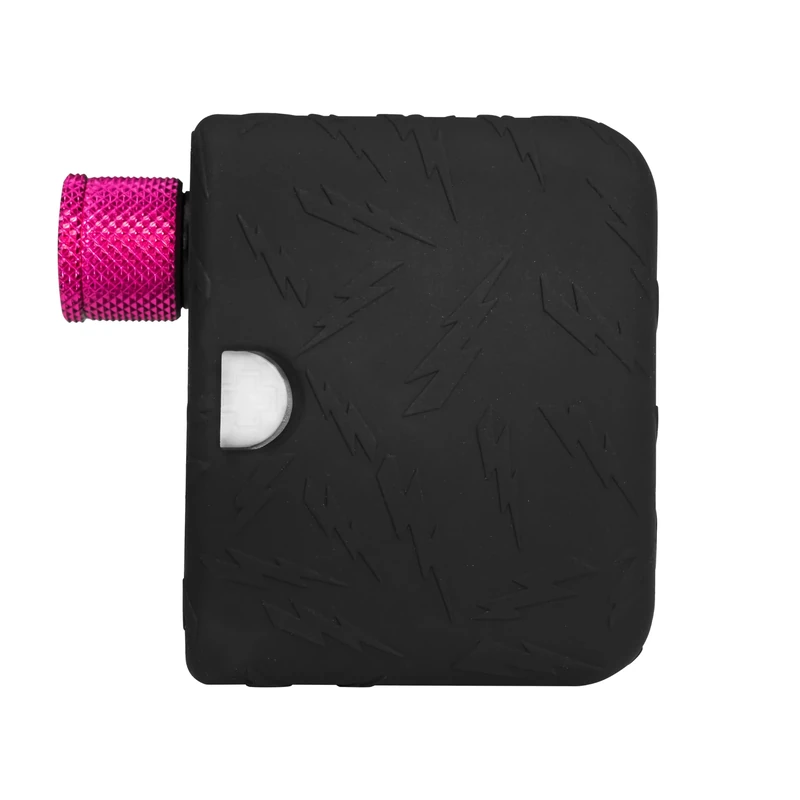 Muc-Off Airmach Electric Mini Inflator - Presta and Shrader Compatible Bike Pump - Rechargeable Electric Bike Pump for Road, Gravel, MTB and BMX Bikes, Black