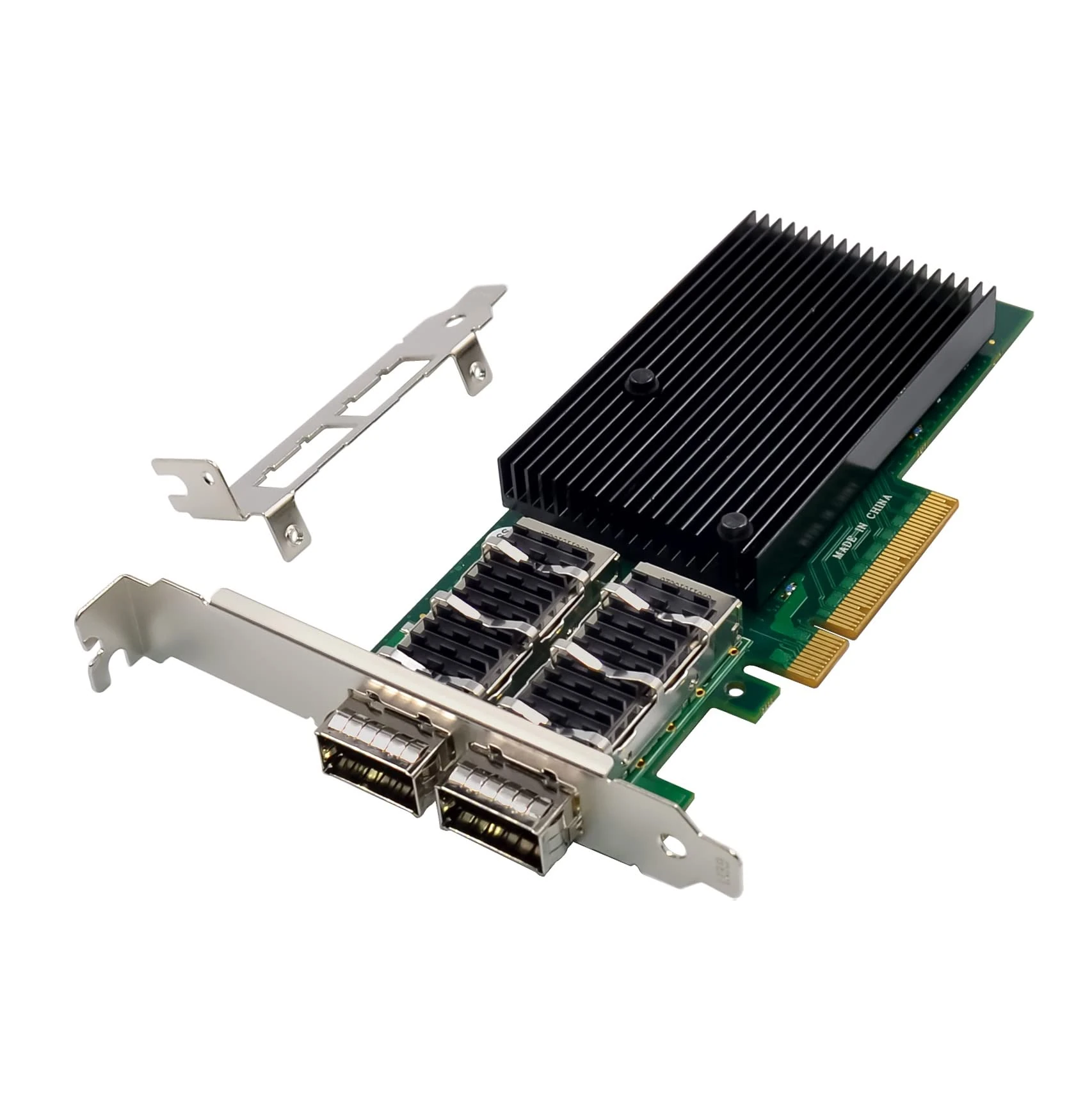 Mellanox ConnectX-3 Dual-Port QSFP+ 40GbE Network Card - PCIe 3.0 x8 Enterprise/Data Center NIC with Hardware Offload & RoCE Support