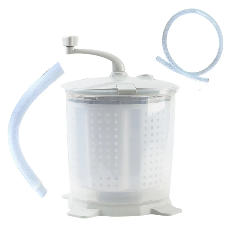 tangtangdedian 35L Hand Crank Mini Washing Machine - 1200rpm