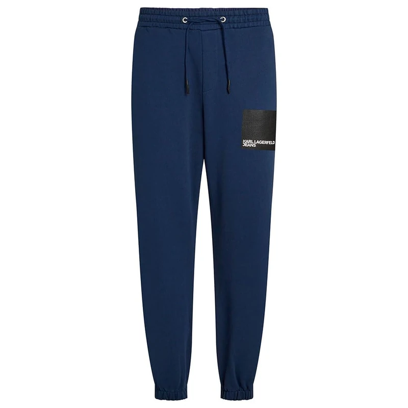 KARL LAGERFELD JEANS, Men's, Box Logo Sweatpant, Regular Fit, Black, S