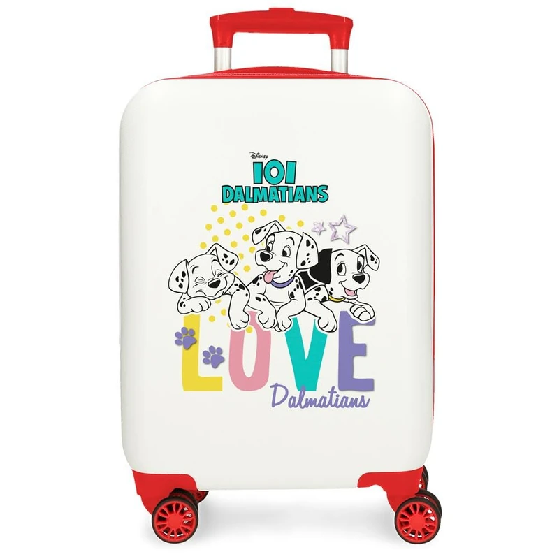 Disney Joumma Classics 2 Cabin Suitcase White 33 x 50 x 20 cm Rigid 2 kg Combination Lock Side ABS 2 kg 33L Hand Luggage, White, One Size, Cabin Suitcase