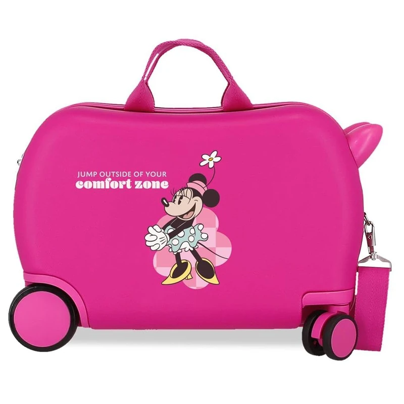 Disney Joumma Mickey & Minnie Children's Suitcase Multicolour 45 x 31 x 20 cm Hard 1.8 kg Combination Lock Side ABS 1.8 kg 27.9L Hand Luggage, Multicoloured, One Size, Children's Suitcase