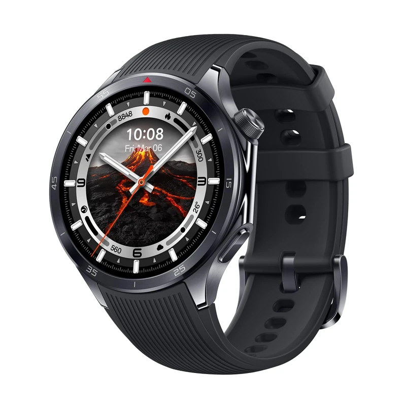 OPPO Watch X2 1.50" LTPO AMOLED Smartwatch Snapdragon W5 2GB 32GB Storage Black