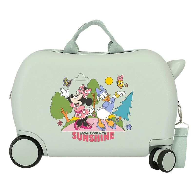 Disney Joumma Mickey & Minnie Children's Suitcase Multicolour 45 x 31 x 20 cm Hard 1.8 kg Combination Lock Side ABS 1.8 kg 27.9L Hand Luggage, Multicoloured, One Size, Children's Suitcase
