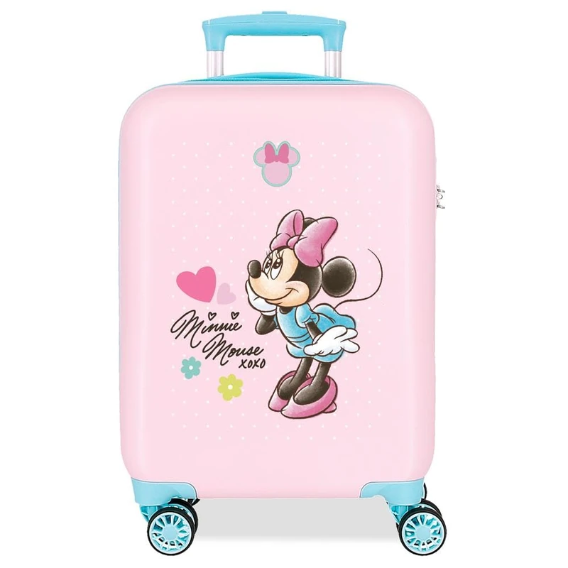 Disney Joumma Minnie Imagine Cabin Suitcase Pink 33 x 50 x 20 cm Rigid 2 kg Combination Lock Side ABS 2 kg 33L Hand Luggage, pink, One Size, Cabin Suitcase