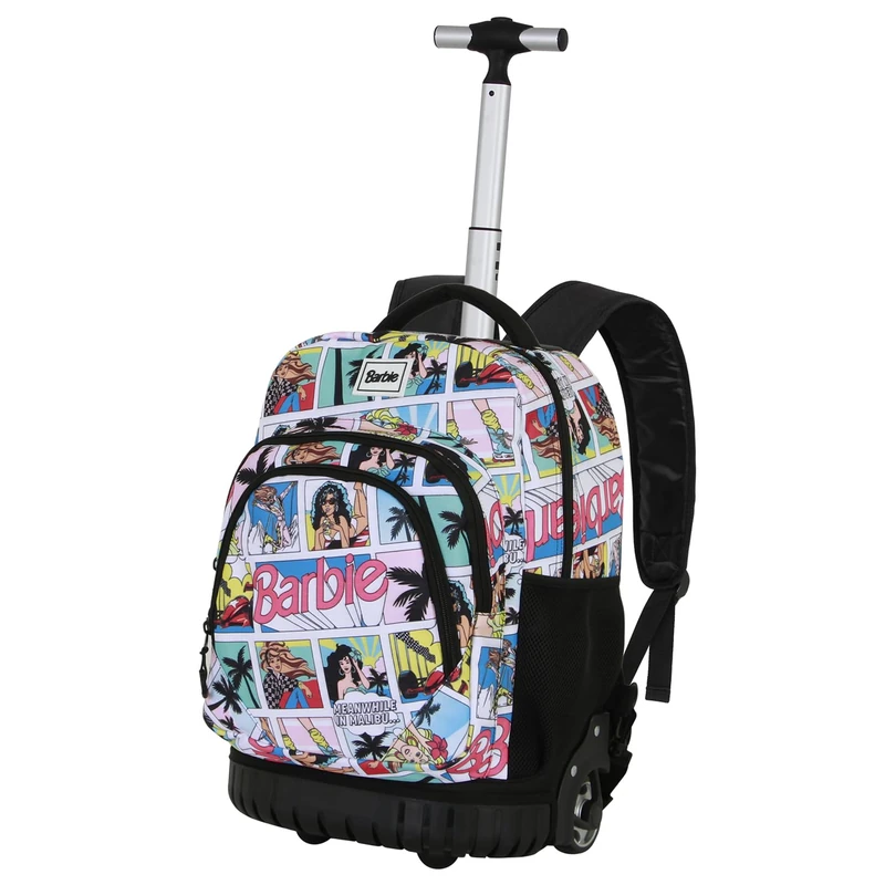 Karactermania Barbie Comic-FAN GTS Trolley Backpack, Multicolour, 32 x 47 cm, Capacity 30 L