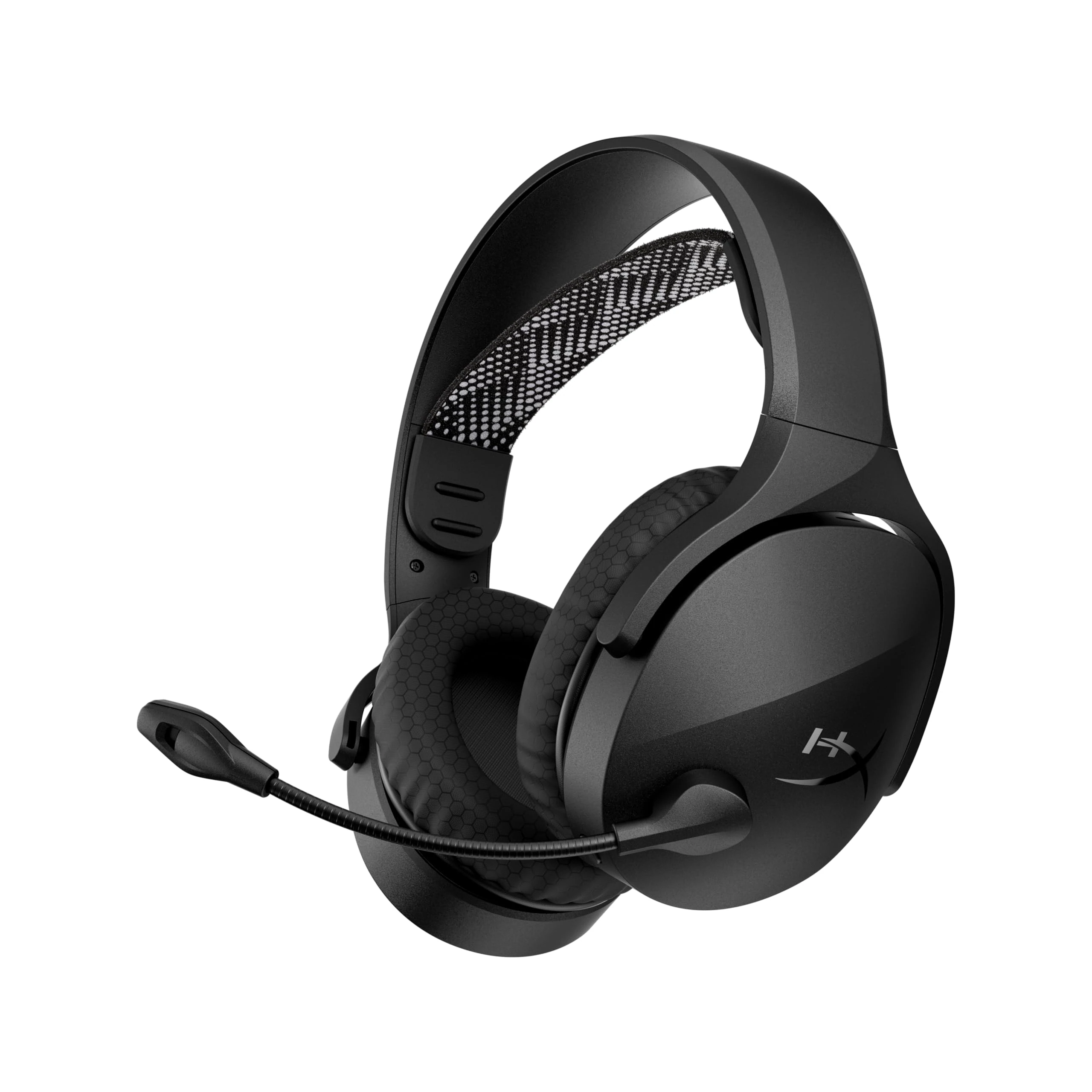 HyperX Cloud Jet Dual Wireless Gaming Headset, 2.4GHz & Bluetooth, PC, Mac, PS5, PS4, Mobile, 40 mm Driver, 25 Hours Battery Life, Swivel-to-Mute Microphone, Lightweight Design, Black